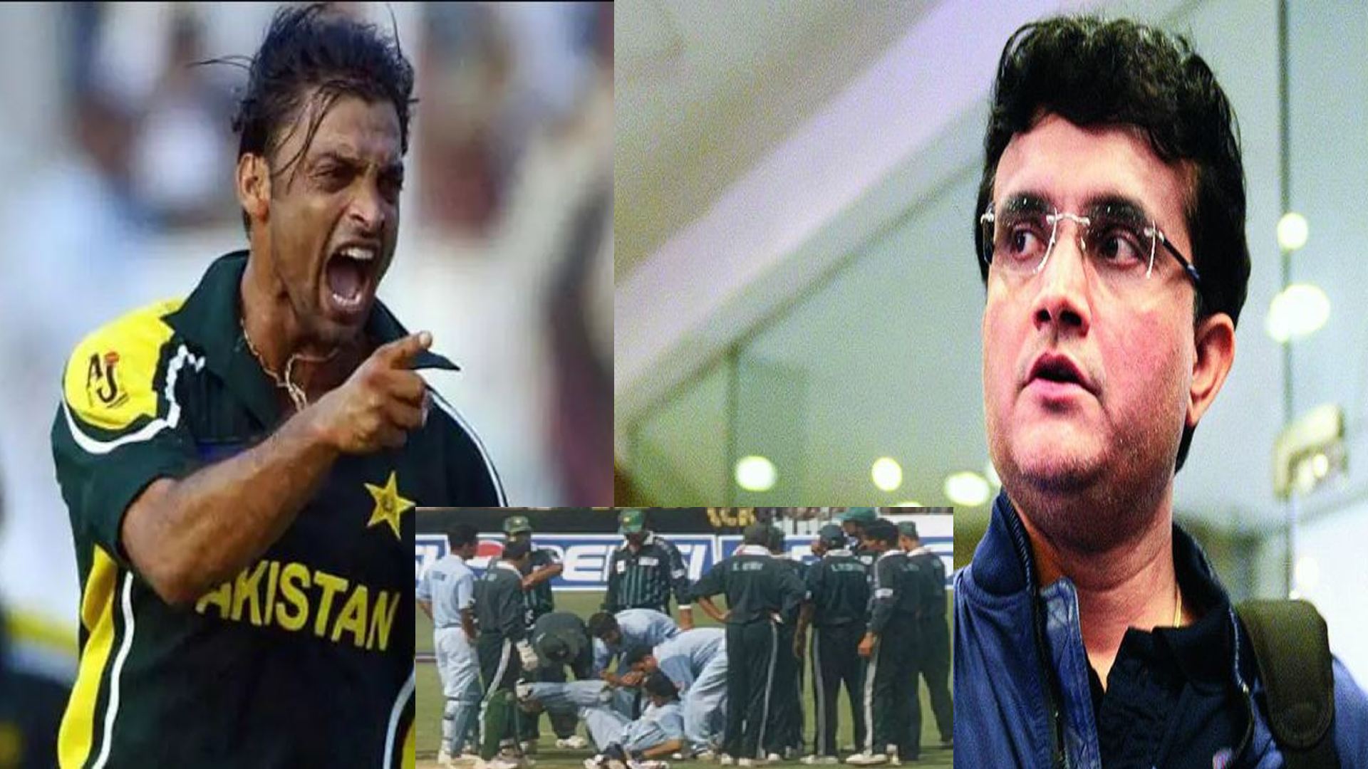 shoaib akhtar reveals about attack on sourav ganguly ribs