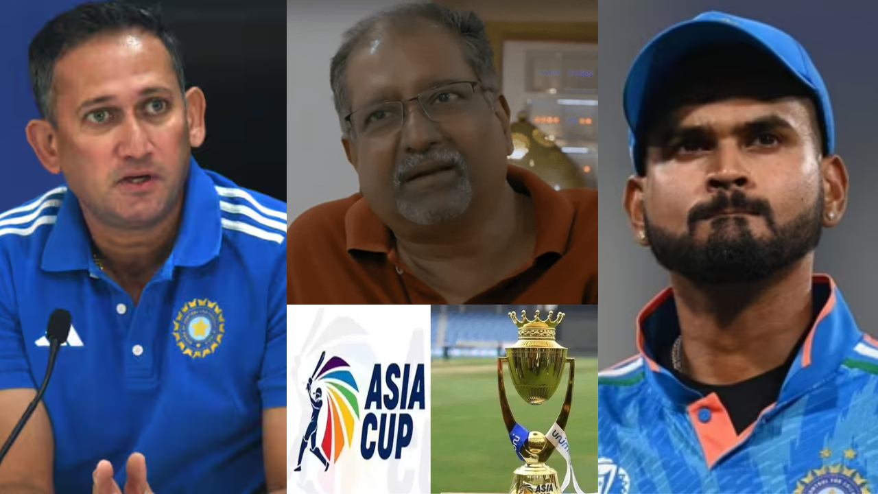 Shreyas Iyer Father Vented His Anger On Ajit Agarkar Scolded Him For Excluding His Son From Asia Cup 2025
