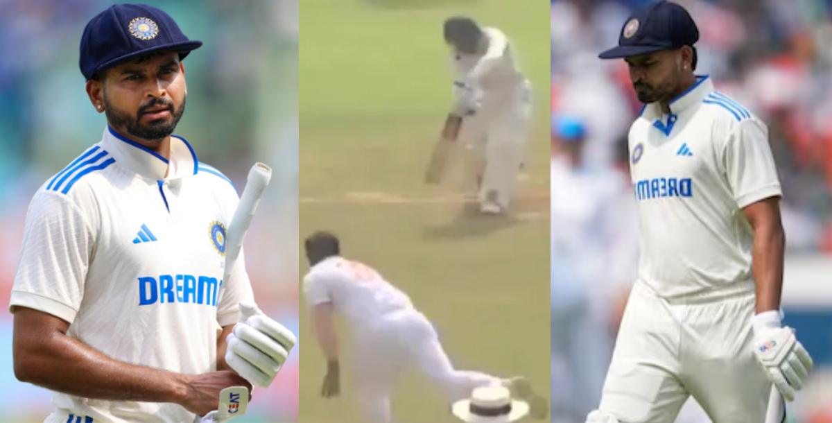 shreyas-iyer-lost-his-wicket-on-just-7-run-against-vidarbha-in-ranji-trophy-2024-final
