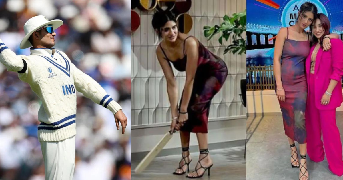 shubman gill sister Shahneel Gill batting video