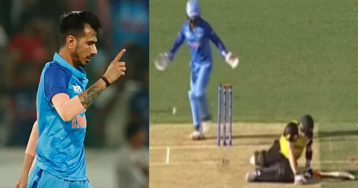 steve smith vs yuzvendra chahal video ind vs aus