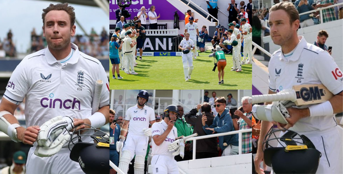 Stuart Broad Retirement: आखिरी मैच में उतरते ही स्टुअर्ट ब्रॉड की आंखों में आए आंसू, ऑस्ट्रेलिया ने...