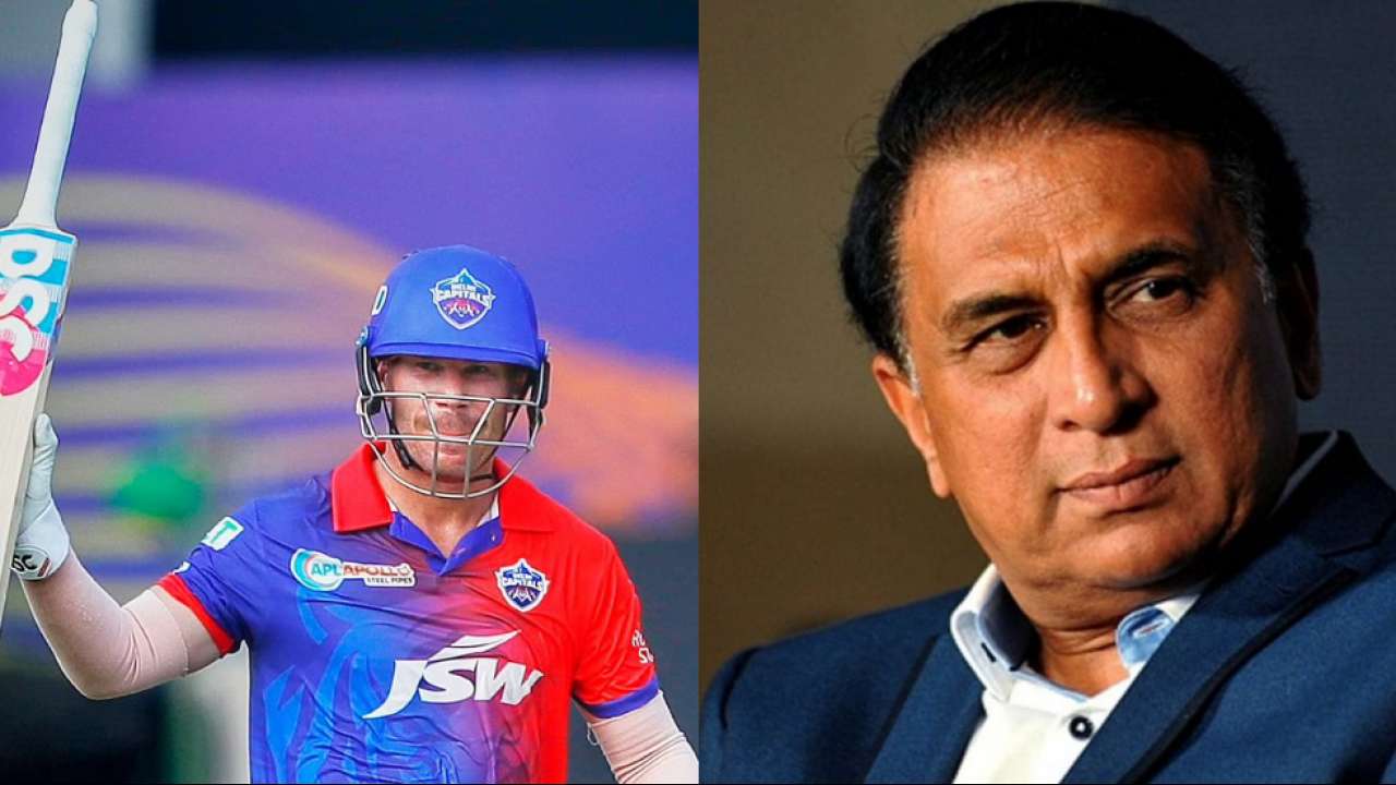 sunil gavaskar and david warner