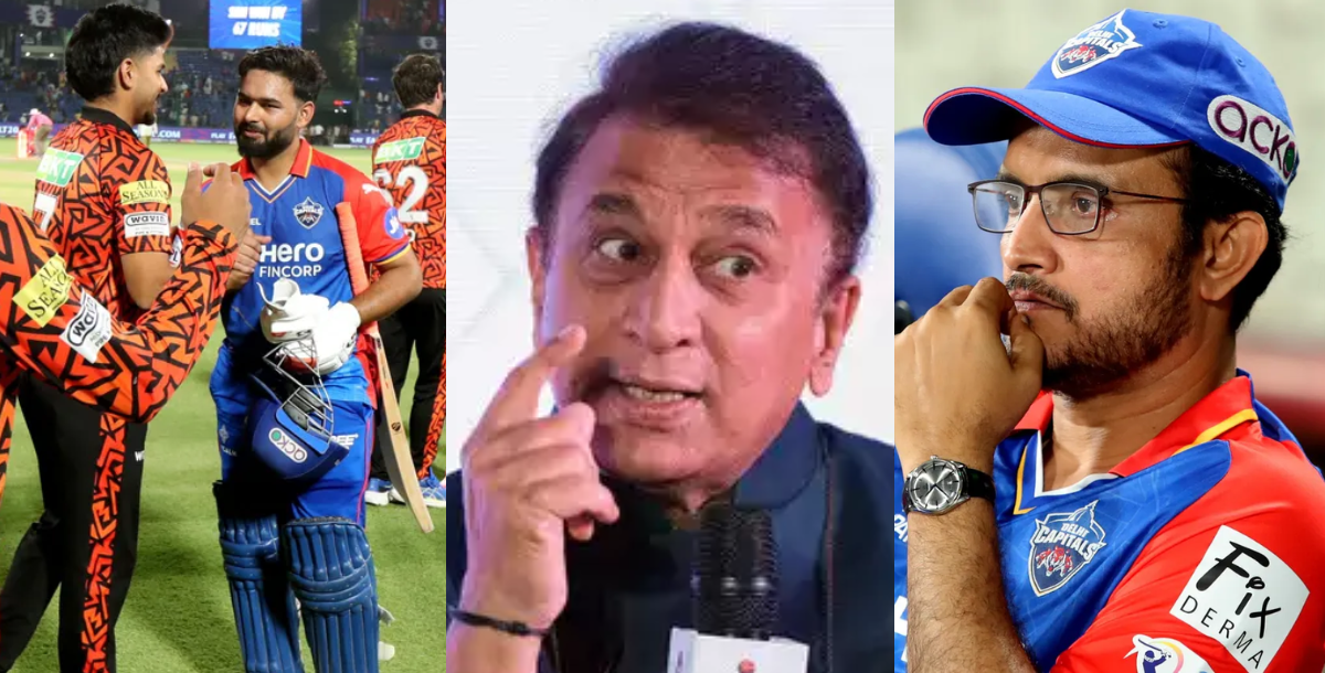 sunil gavaskar gave a special message to rishabh pant on delhi capitals defeat against srh