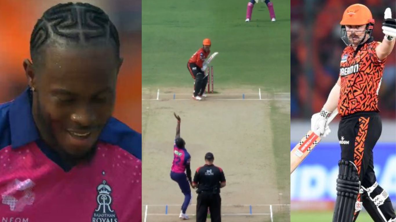 travis head ,  jofra archer, srh vs rr,  ipl 2025