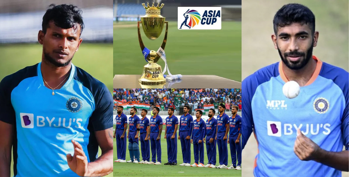 team india 15-member squad announced for asia cup 2023 bumrah out T natarajan in