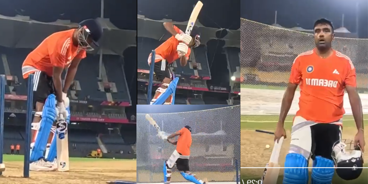 ऑस्ट्रेलिया के खिलाफ मैच से पहले R Ashwin ने बल्लेबाजी में दिखाए तेवर, छक्कों की लगाई बौछार, VIDEO ह...
