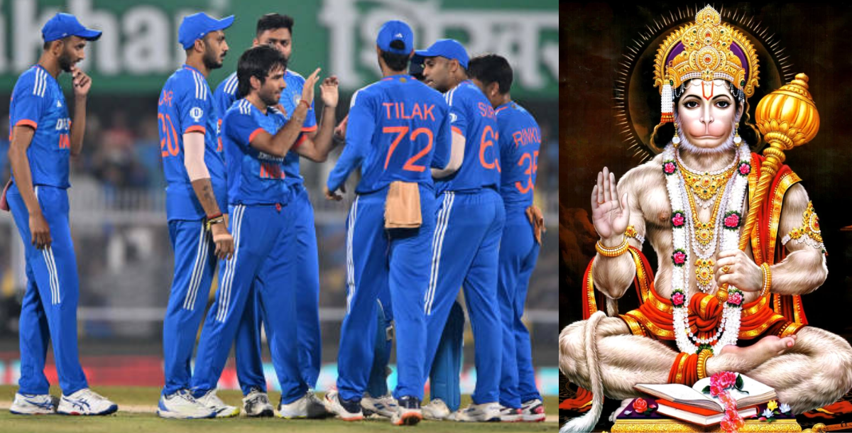 team india batsman rinku singh is a devotee of bajrang bali