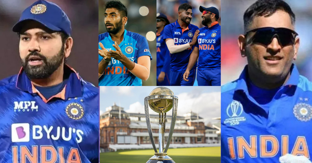 World Cup 2023 के लिए 15 सदस्यीय टीम इंडिया का ऐलान, बुमराह-शमी-सिराज हुए बाहर, धोनी को मिली बड़ी जि...