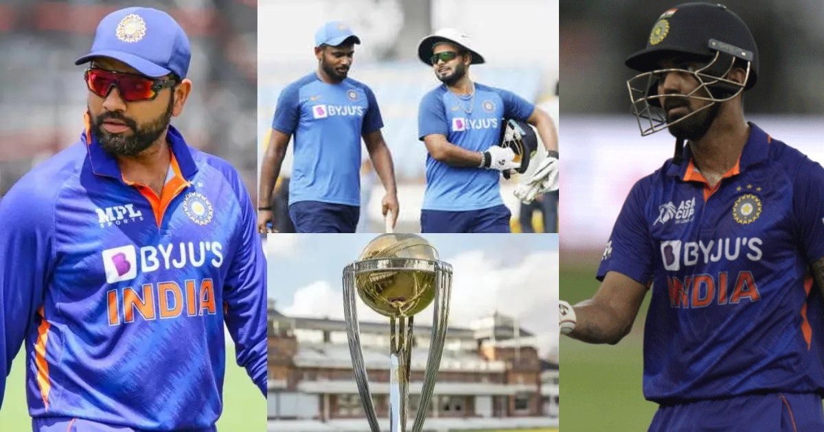 team india squad for world cup 2023, sanju samson, kl rahul and rishabh pant got chance