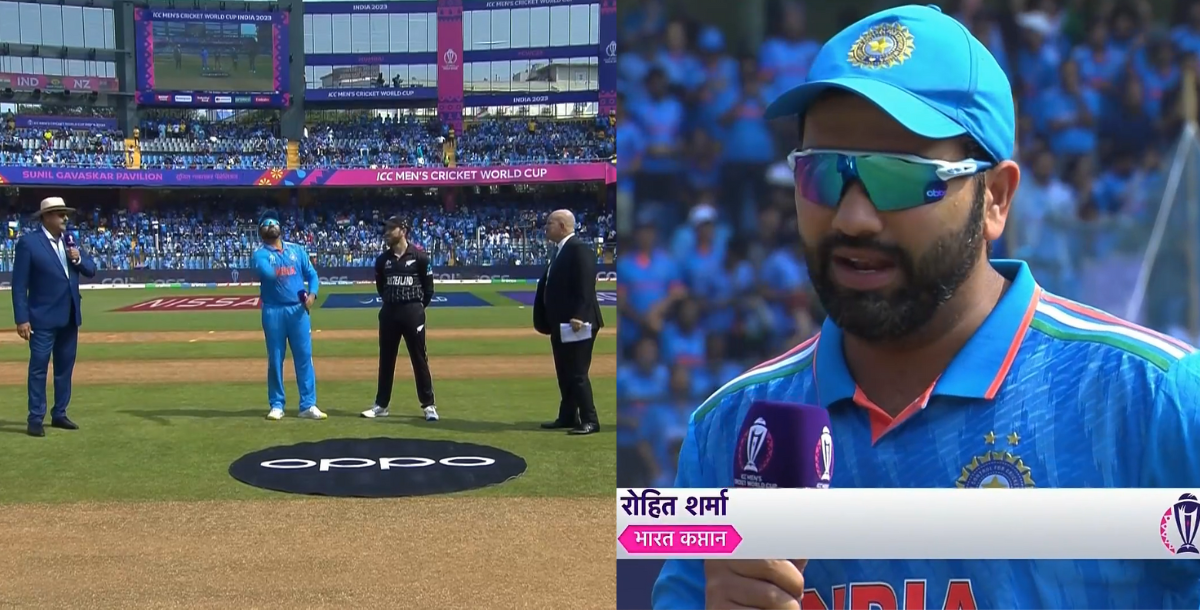 team india won the toss and elected bat first against new zealand in ind vs nz semi final