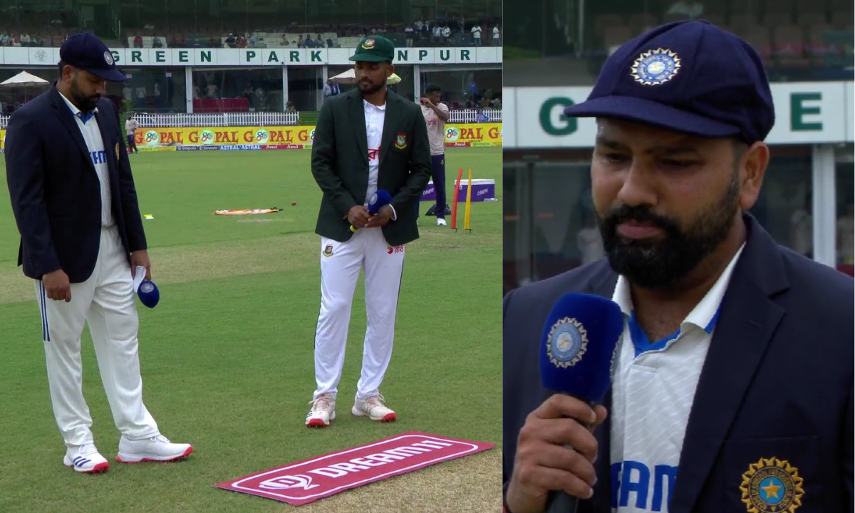 IND vs BAN: रोहित शर्मा ने दूसरे टेस्ट में टॉस जीतकर चुनी गेंदबाजी, प्लेइंग-XI में हुए 2 बड़े बदलाव