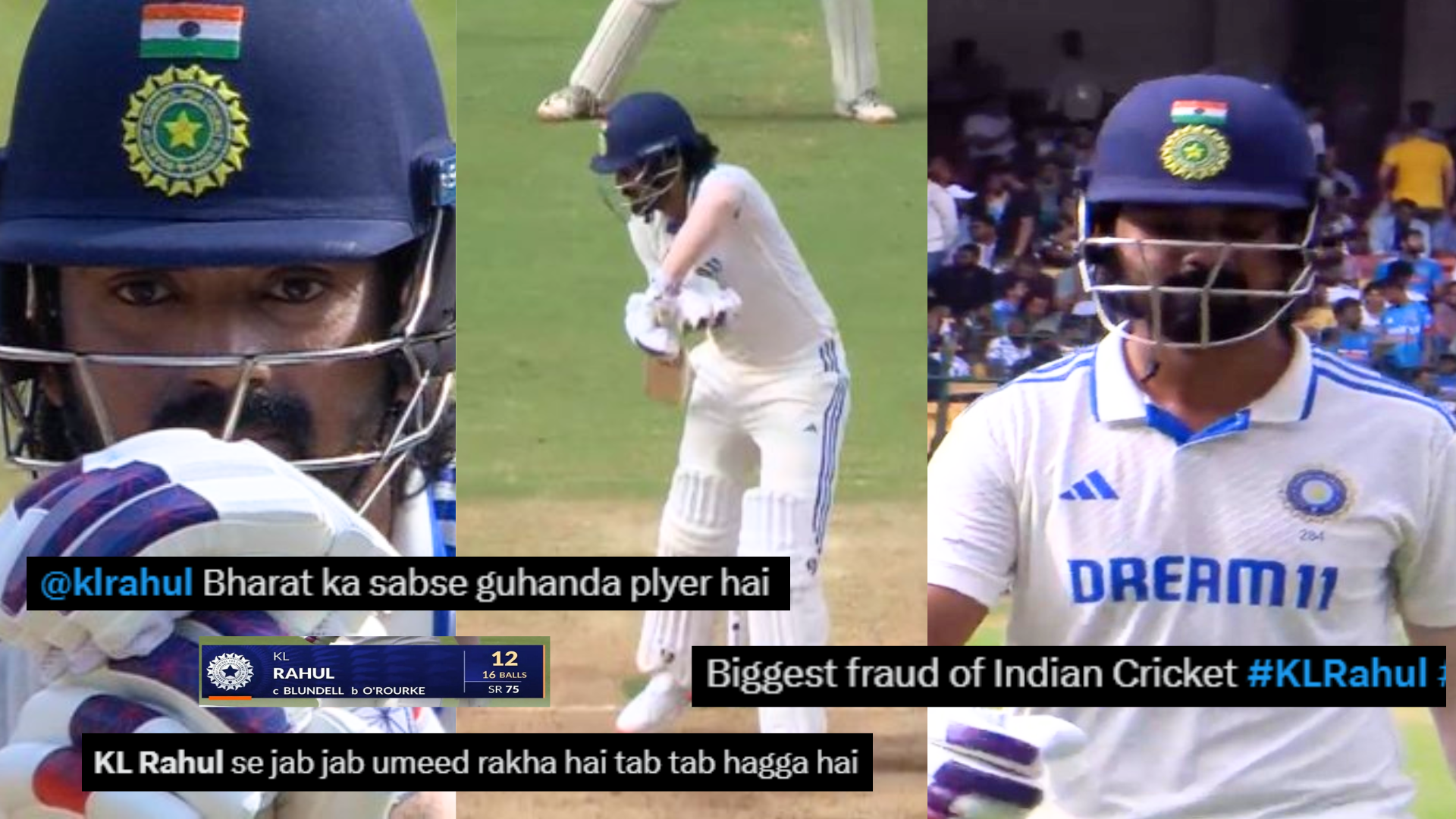 ''ये दूसरा बाबर आजम है'', न्यूजीलैंड के खिलाफ KL Rahul का नहीं चला बल्ला, खराब प्रदर्शन पर बुरी तरह...