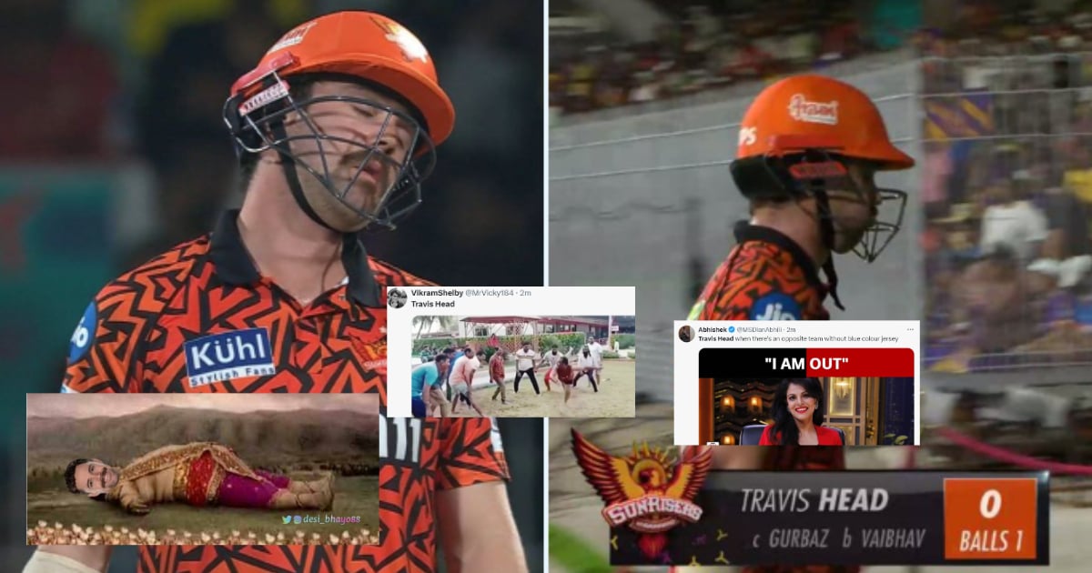 "और भाई आ गया स्वाद", IPL 2024 के फाइनल में शून्य पर OUT हुए Travis Head, भारतीय फैंस ने जमकर लिए मज...