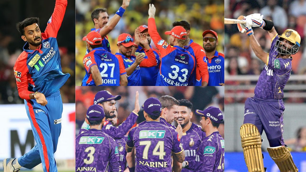 DC vs KKR Bat and Bowl