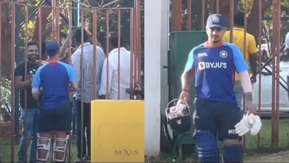 Idhar kya kar rahe ho?' Ishan Kishan's stunning gesture for fan who came from Patna to Zimbabwe in h...