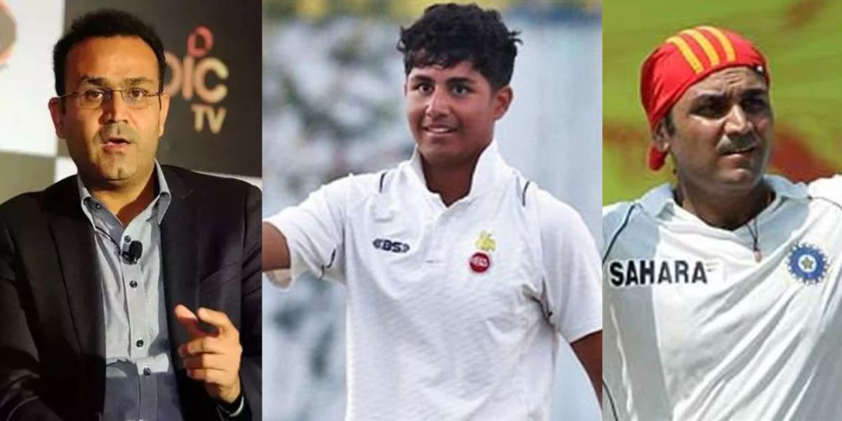 Virender Sehwag ,  Aryavir , Cooch Behar Trophy 2024