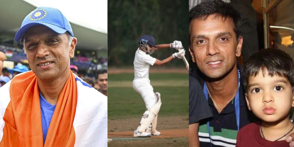 Rahul Dravid, vijay merchant trophy , Anvay Dravid