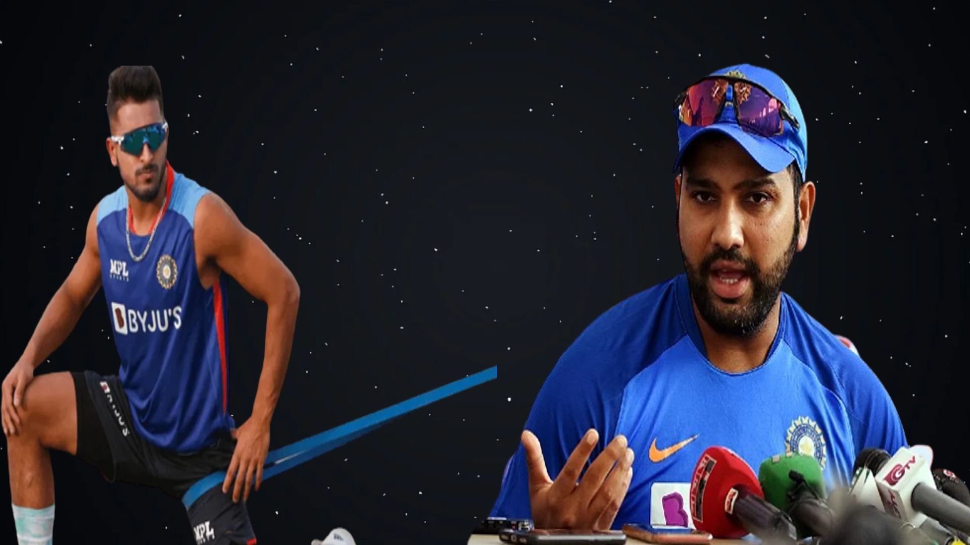 umran malik very much in our plans says rohit sharma