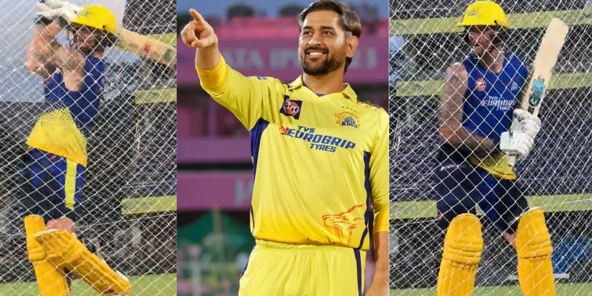 VIDEO: मैच से पहले CSK के लिए आई बड़ी खुशखबरी, नेट्स पर धोनी के घायल शेर ने की गेंदबाजों की जमकर कुट...