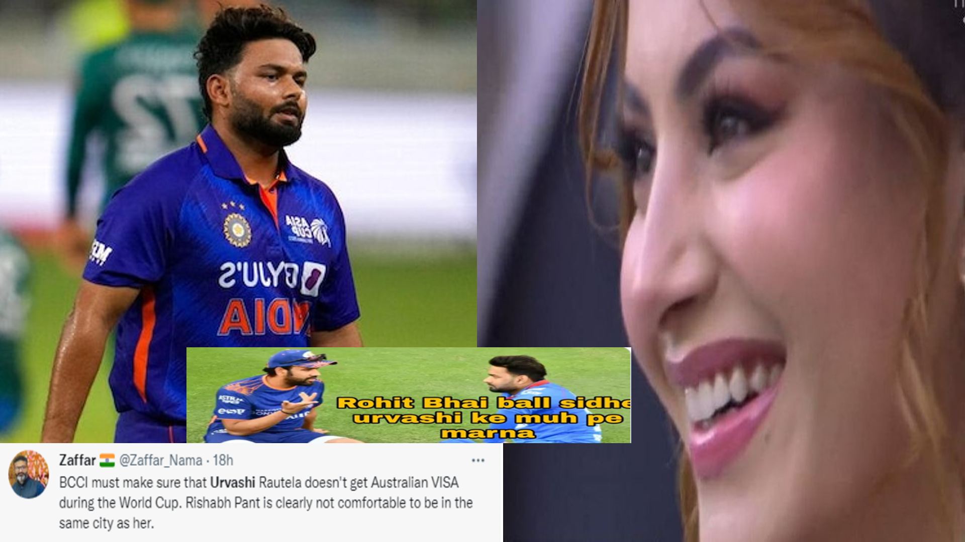 urvashi rautela trolled after rishabh pant flop against pakistan
