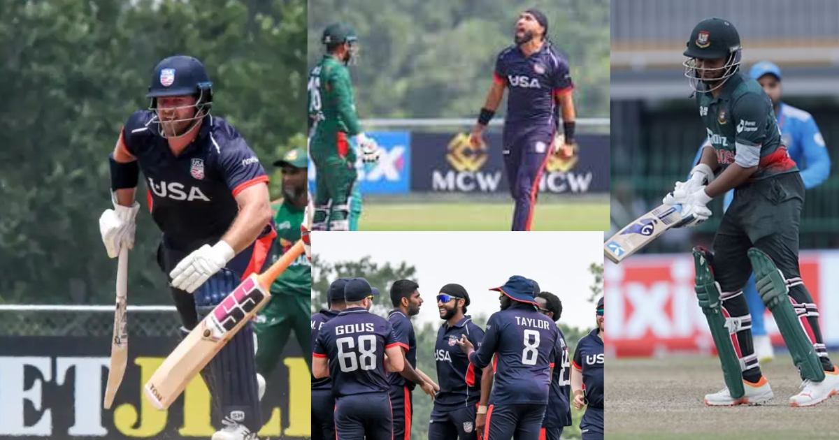 usa won by 6 runs against bangladesh in second T20 match USA vs BAN 2024