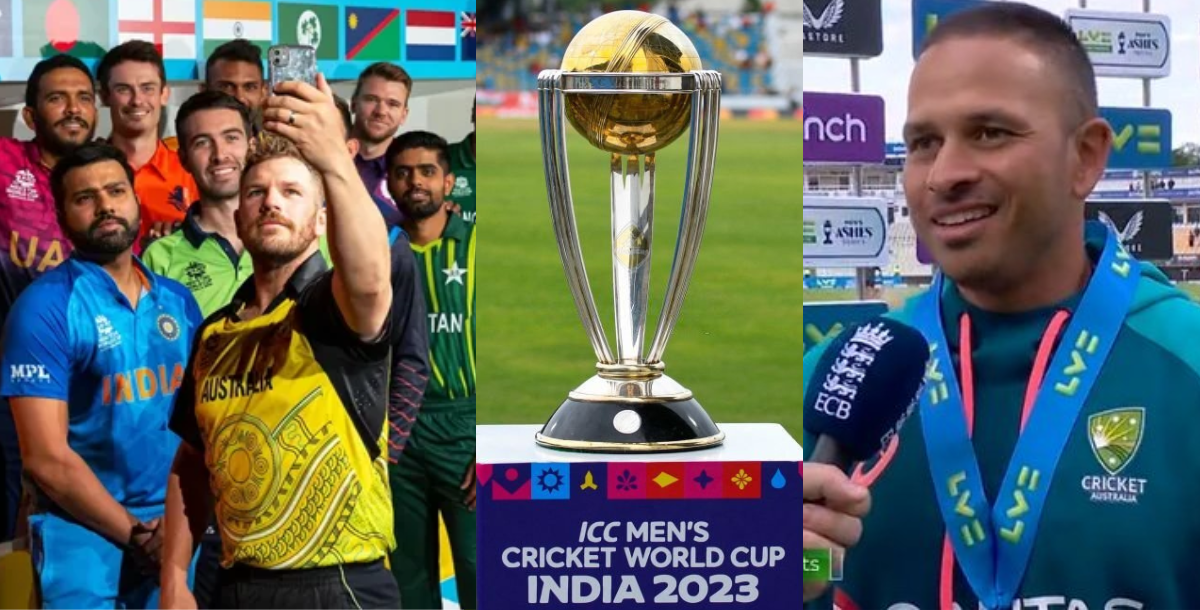 usman khawaja picked 4 teams to play the semi finals of world cup 2023