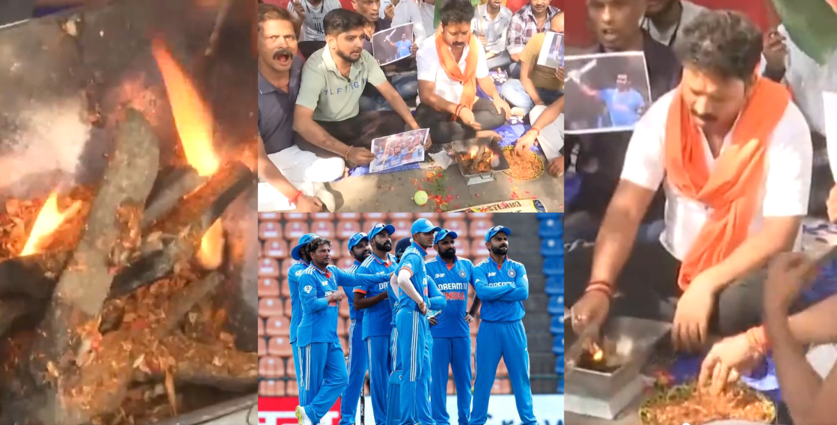 video Fans perform havan in Lucknow for India's victory against England in ind vs eng match