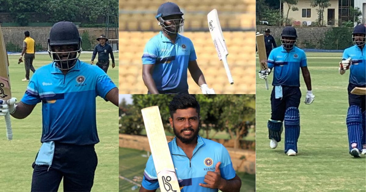 video sanju samson smashed 212 runs in 129 balls