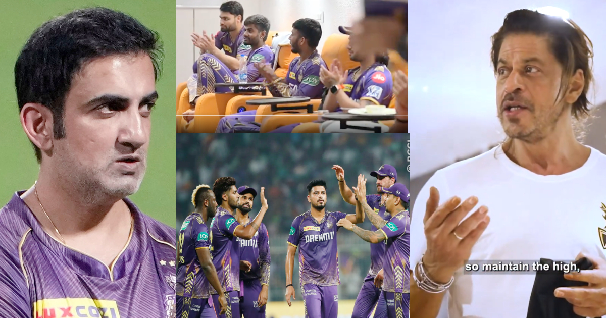 video-shah rukh khan boosted the morale of KKR players in the dressing room after the defeat against...