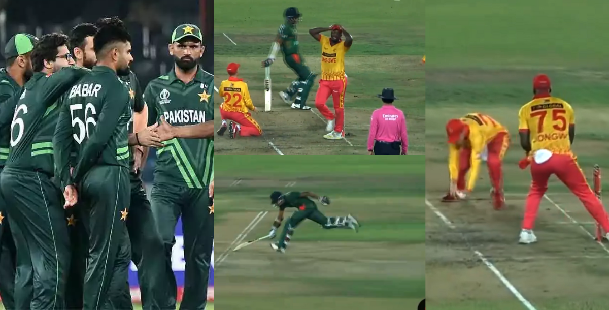 viral video of poor fielding of zimbabwe cricket team against bangladesh in ban vs zim 1st t20 match