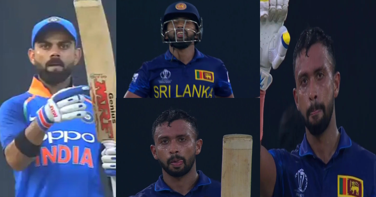 VIDEO: पाकिस्तान के खिलाफ शतक जड़कर श्रीलंकाई बल्लेबाज ने Virat Kohli के अंदाज में मनाया जश्न, बाबर-श...