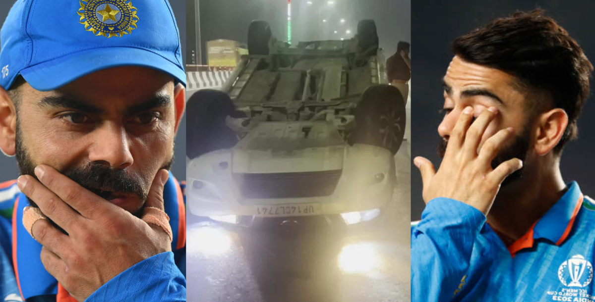 ब्रेकिंग: Virat Kohli के साथ हुआ डरावना हादसा! टूट गई नाक, छिल गया मुंह, पूरी तरह बदल गया चेहरा