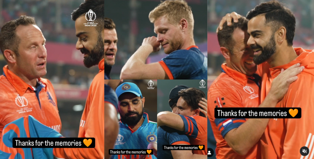 virat kohli gifts his jersey to van der merwe video went viral