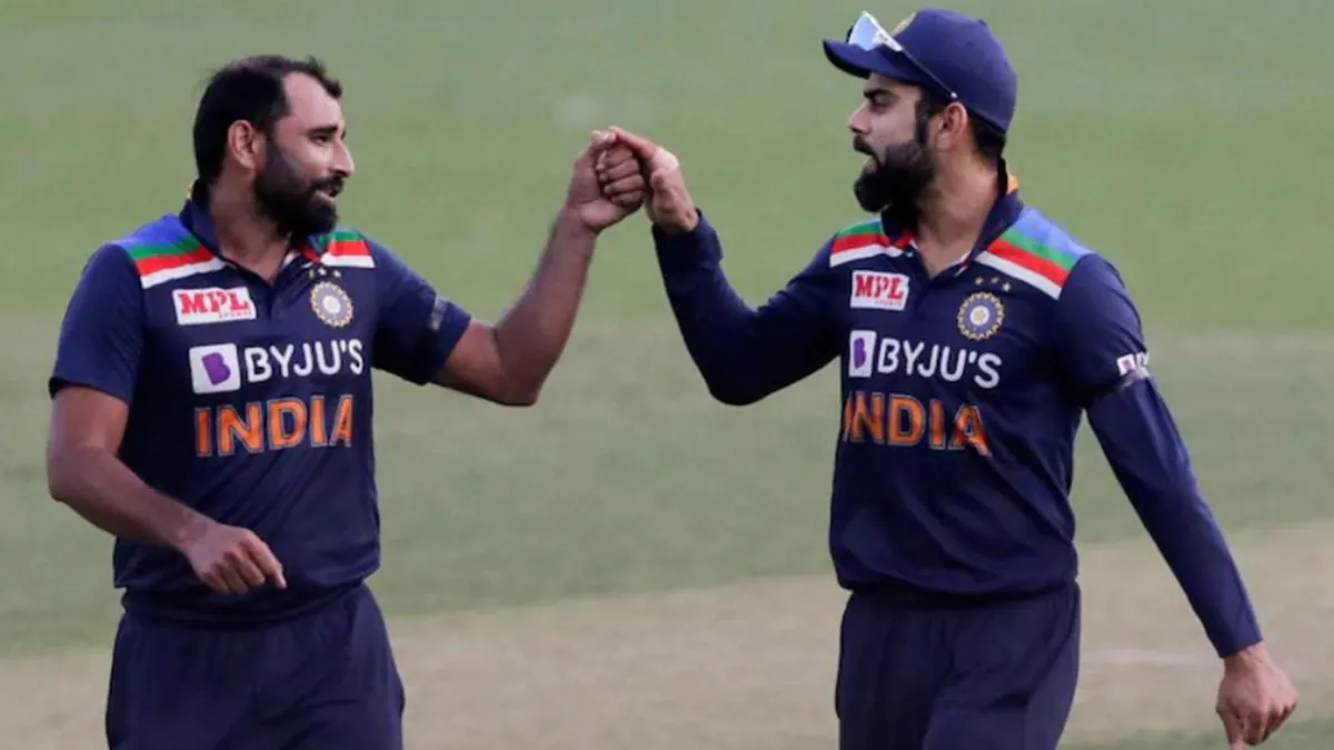 mohammad shami-virat kohli