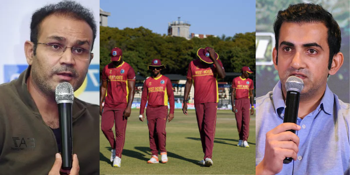 virender sehwag and gautam gambhir gave statement on west indies out of world cup 2023
