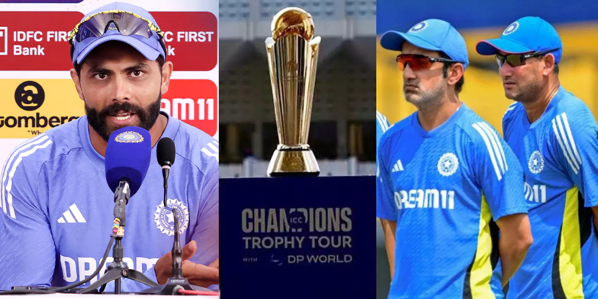 Ravindra Jadeja got angry amid the news of being dropped from Champions Trophy 2025 decided to retir...
