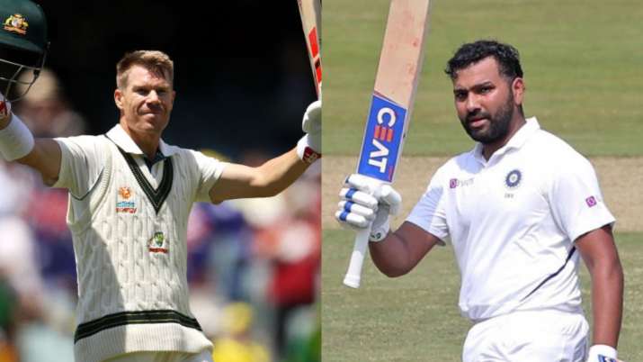 warner-rohit test cricket