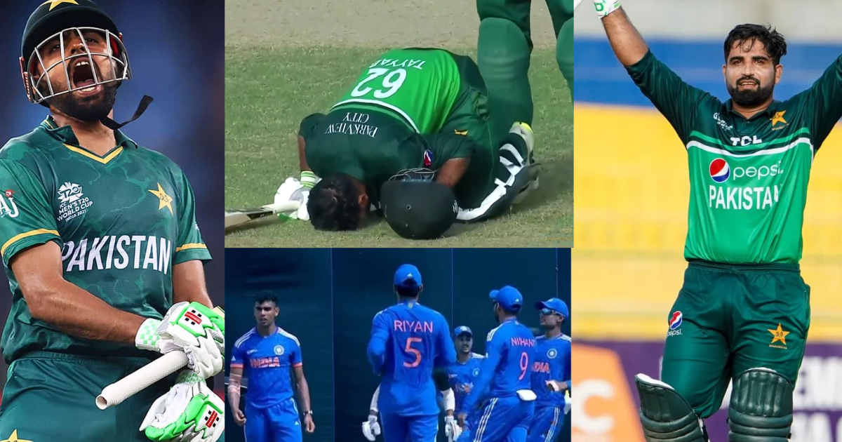 INDA vs PAKA: 90 मिनट तक टीम इंडिया को रुलाता रहा पाकिस्तानी बल्लेबाज, फिर शतक जड़कर बाबर आजम के अंदा...