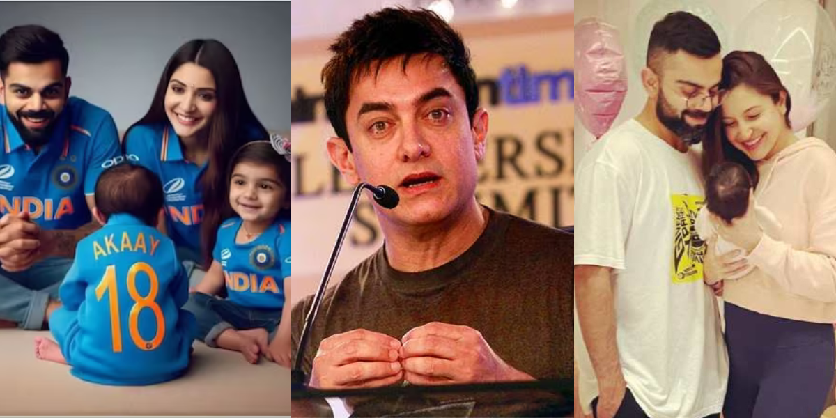 why virat kohli and anushka sharma keep children away from media and fans actor aamir khan revealed