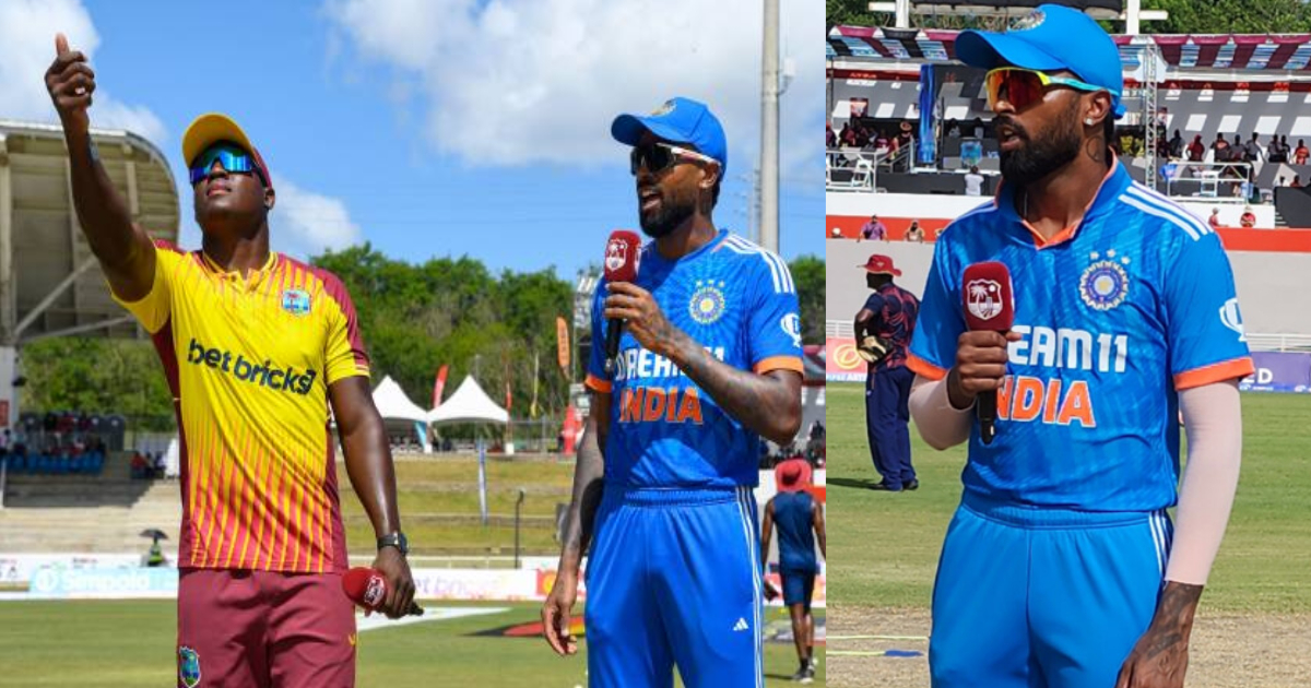 WI vs IND: दूसरे T20 में भारत ने टॉस जीतकर चुनी बल्लेबाजी, हार्दिक पांड्या ने सबसे बड़े मैच विनर को क...