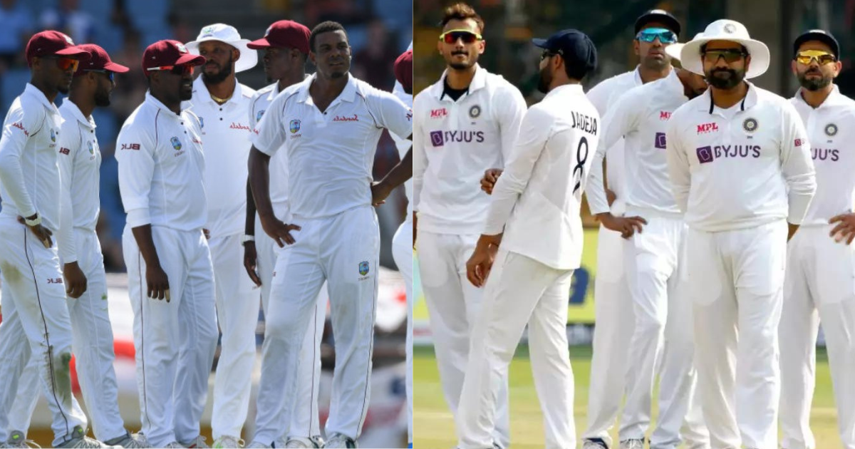 wi vs ind 1st test match cancel due to heavy rain