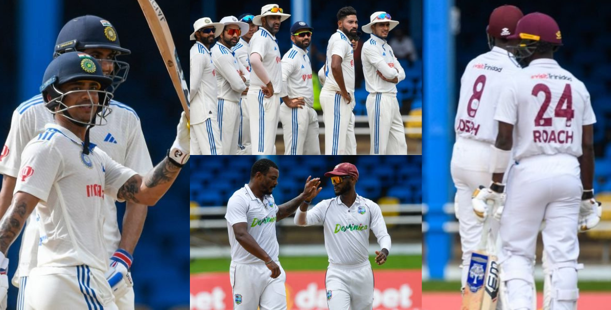 wi vs ind 2nd test 4rth day match report
