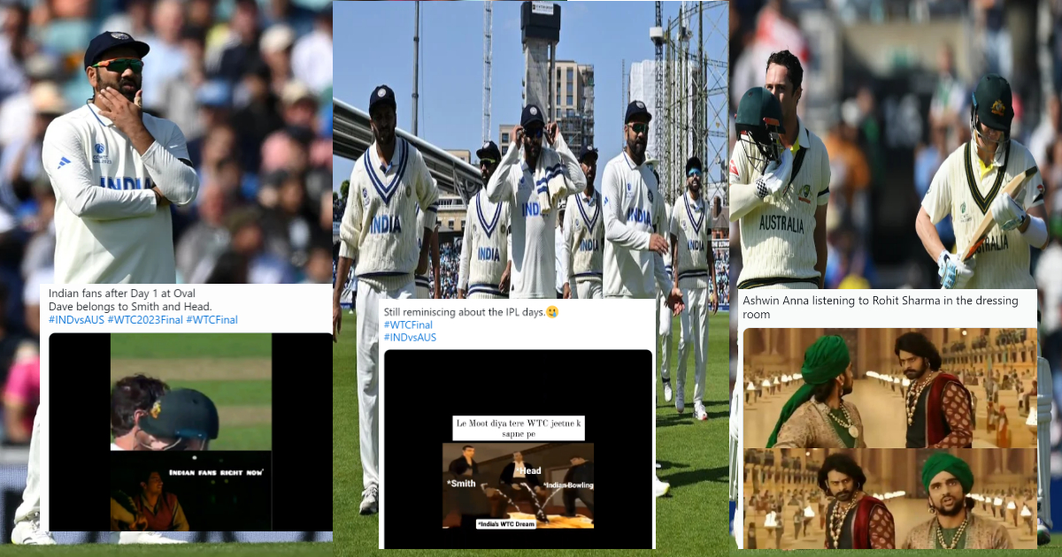 WTC Final: पहले ही दिन ऑस्ट्रेलिया के आगे लाचार हुई टीम इंडिया, तो फैंस ने जमकर की फजीहत
