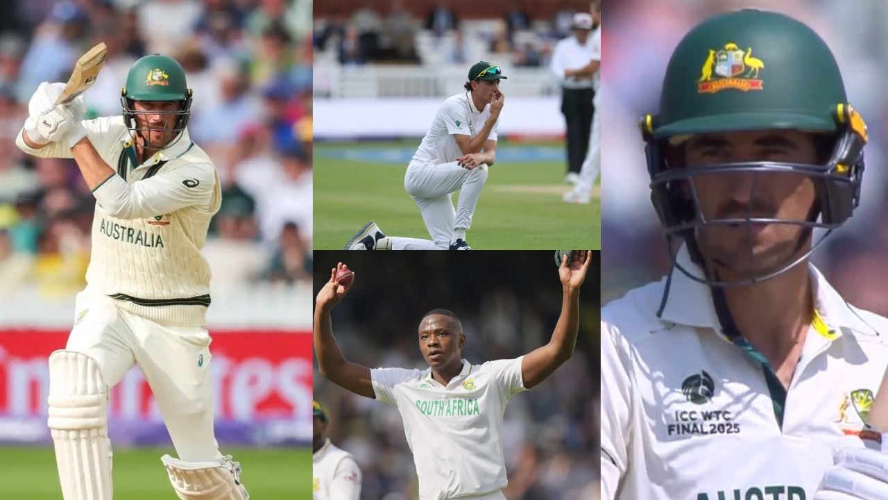 Wtc Final Mitchell Starc Hit A Stormy Fifty While Playing At Number 9 Making African Bowlers Yearn For Wickets