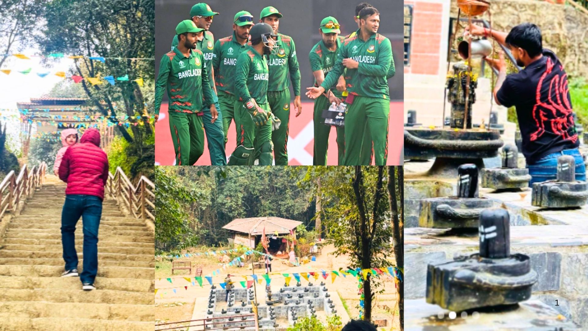 महाशिवरात्रि पर महादेव के रंग में रंगा ये बांग्लादेशी हिन्दू क्रिकेटर, शिवलिंग पर चढ़ाया जल, विधि-वि...