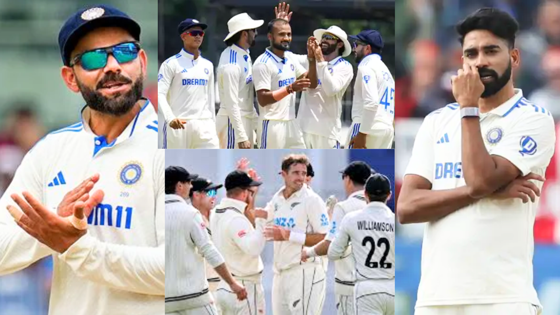 पुणे टेस्ट से Mohammed Siraj को बाहर कर गंभीर ने विराट कोहली के चहेते की प्लेइंग-XI में कराई सरप्राइ...