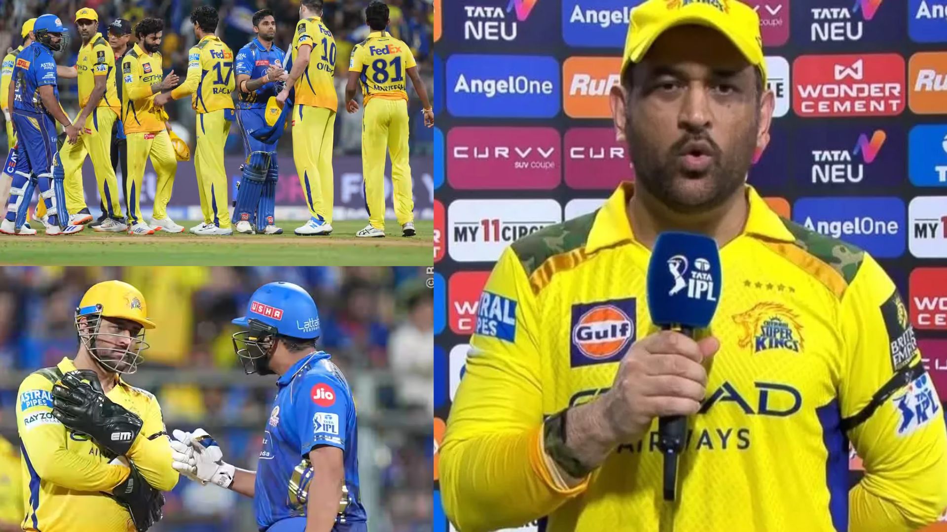IPL 2025 के प्लेऑफ में CSK का पहुंचना हुआ असंभव, मुंबई से करारी हार के बाद धोनी ने रिटायरमेंट पर तोड...