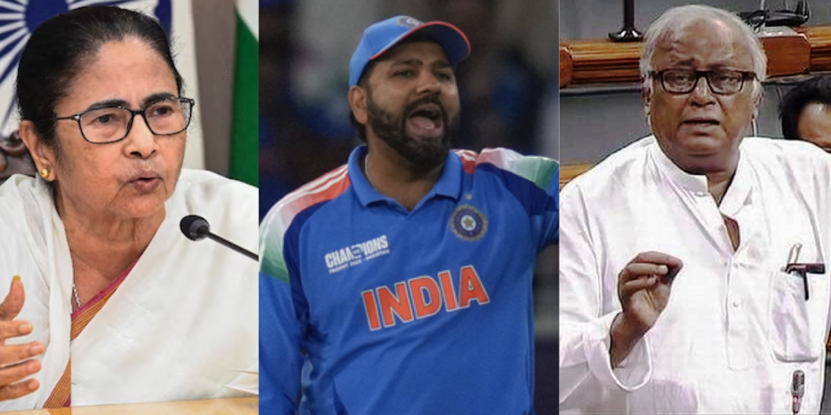 He should not be in the team Mamata Banerjee party MP Saugata Roy threw mud at Rohit Sharma said lot...