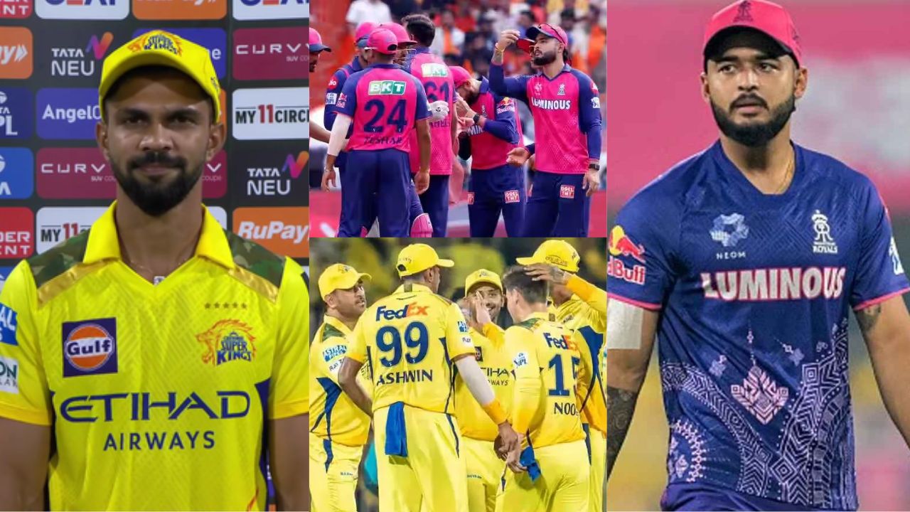 RR vs CSK Head To Head IPL 2025